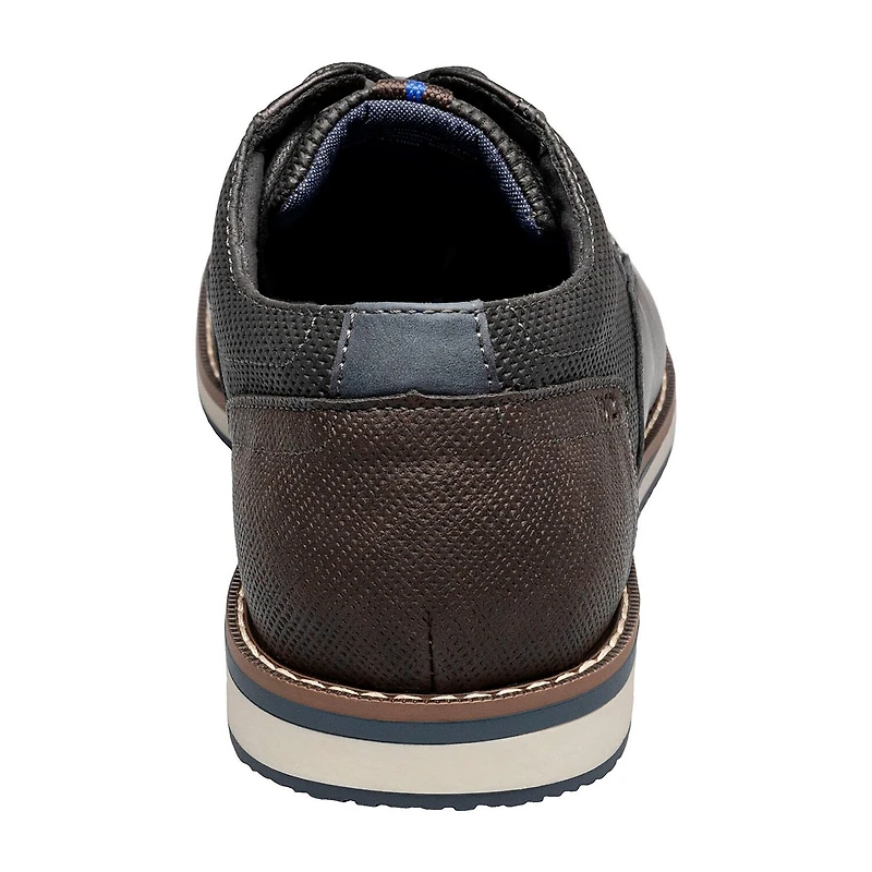 Nunn Bush Circuit Plain Mens Round Closed Toe Oxford Shoes