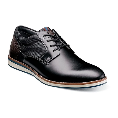 Nunn Bush Circuit Plain Mens Round Closed Toe Oxford Shoes