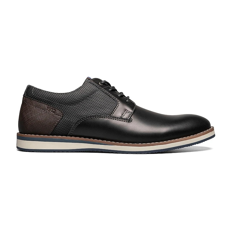 Nunn Bush Circuit Plain Mens Round Closed Toe Oxford Shoes