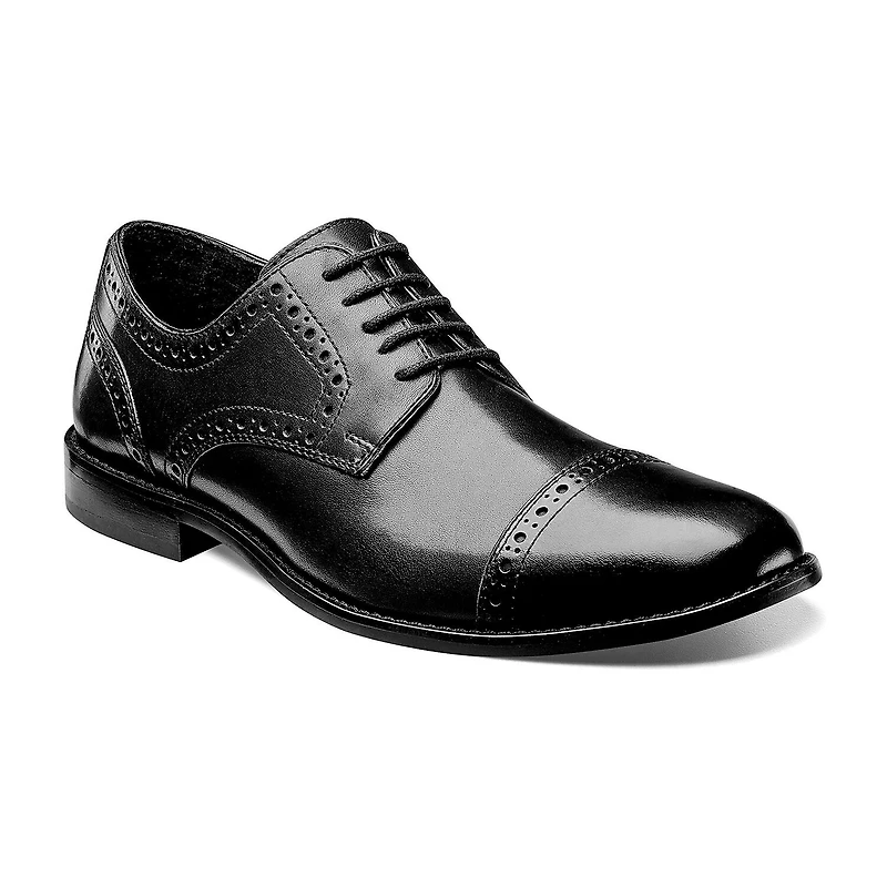 Nunn Bush Norcross Cap Mens Closed Toe Oxford Shoes