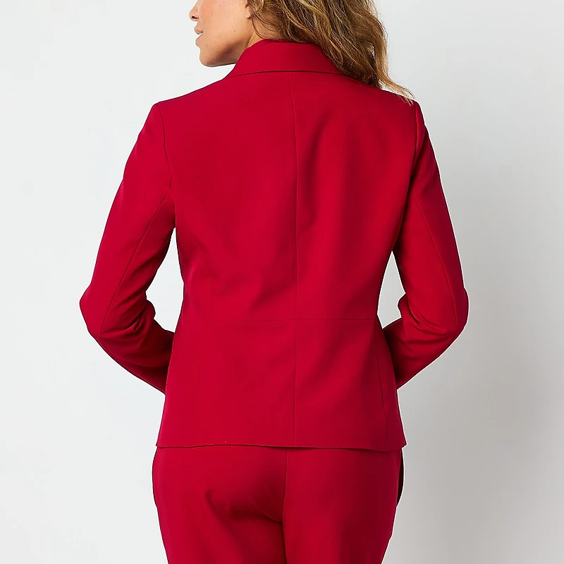 Black Label by Evan-Picone Womens Classic Fit Suit Jacket