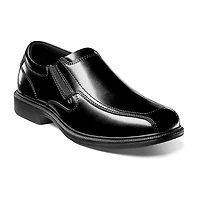 Nunn Bush Bleeker Street Bike Mens Round Oxford Shoes