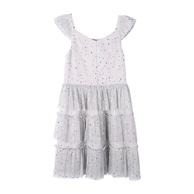 Lilt Big Kid Girls Short Sleeve Party Dress