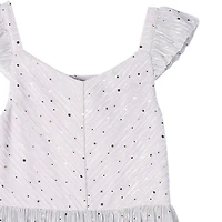 Lilt Big Kid Girls Short Sleeve Party Dress