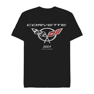 Mens Short Sleeve Corvette Graphic T-Shirt