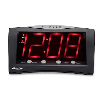 Westclox 1.8" Snooze Alarm Clock