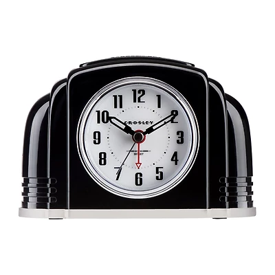 Crosley Black Vintage Alarm Clock