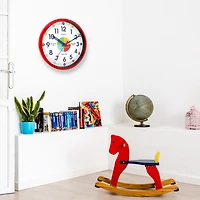 Westclox 12" Time Teacher Silent/Non-Ticking Wall Clock