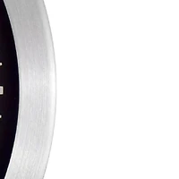 Westclox 9" Aluminum Wall Clock