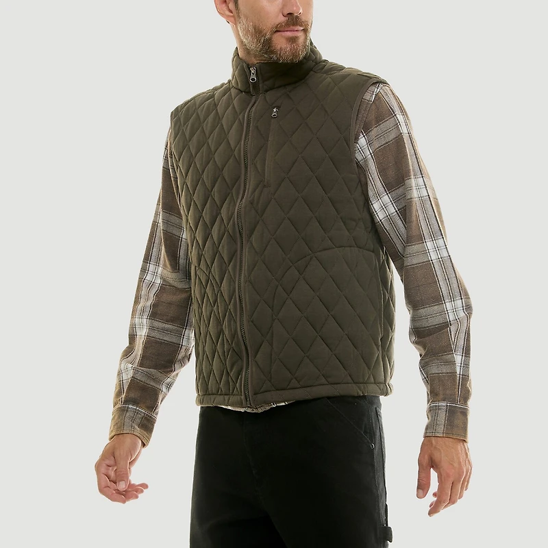 Hallstatt® Mens Midweight Quilted Vest