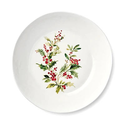 Certified International Holly And Vines Stoneware Serving Bowl