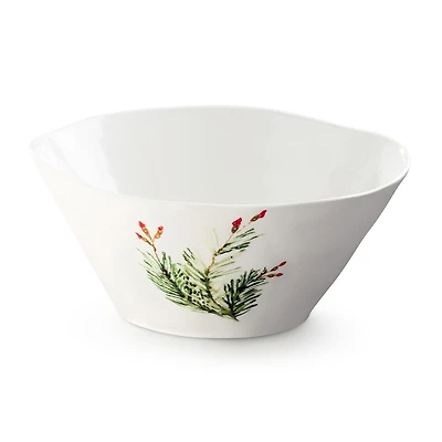Certified International Holly And Vines Stoneware Serving Bowl