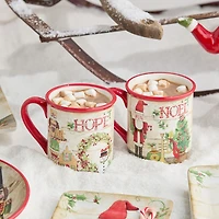 Certified International Nutcracker Parade 4-pc. Holiday Coffee Mug