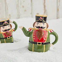 Certified International Nutcracker Parade Ceramic Teapot