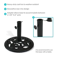 Sunnydaze Collection Patio Umbrella Base