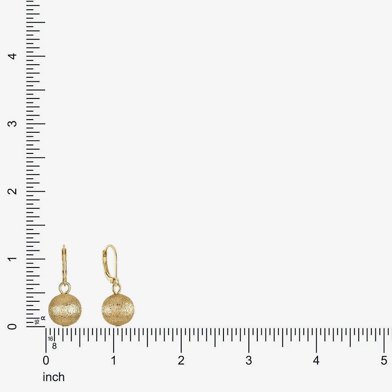 Monet Jewelry Beaded Womens Round Drop Earrings