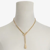Liz Claiborne Bolo Adjustable Womens 17 Inch Y Necklace