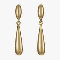 Liz Claiborne Double Womens Hypoallergenic Drop Earrings