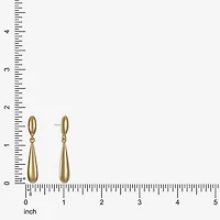 Liz Claiborne Double Womens Hypoallergenic Drop Earrings