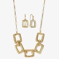 Liz Claiborne Womens Square 2-pc. Jewelry Set