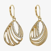 Monet Jewelry Womens Glass Drop Earrings