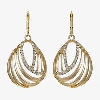 Monet Jewelry Womens Glass Drop Earrings