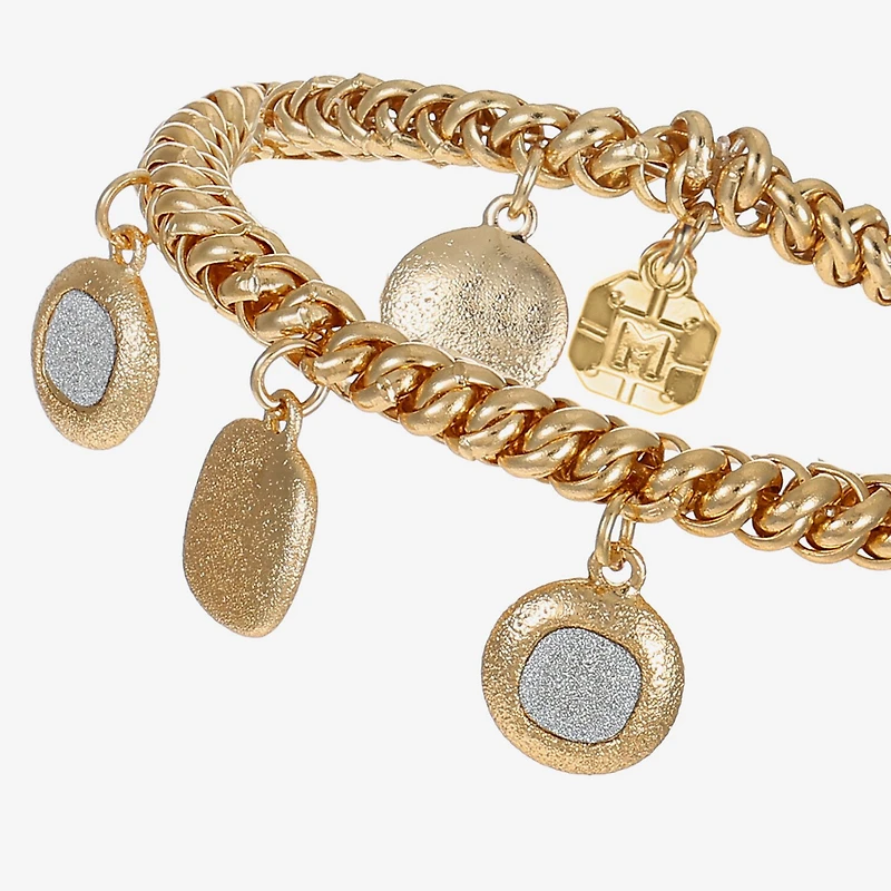 Monet Jewelry Womens Charm Bracelet