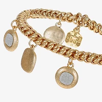 Monet Jewelry Womens Charm Bracelet