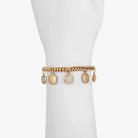 Monet Jewelry Womens Charm Bracelet