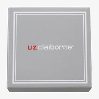 Liz Claiborne Womens Glass Heart Stretch Bracelet