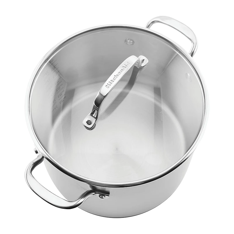 KitchenAid 3-Ply Stainless Steel 8-qt. Stockpot