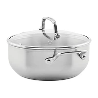 KitchenAid 3-Ply Stainless Steel 4-qt. Dutch Oven