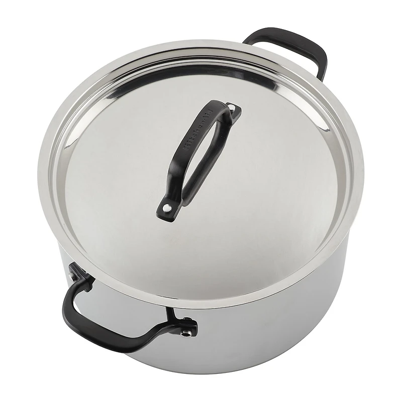 KitchenAid 5-Ply Clad Stainless Steel 8-qt. Stockpot