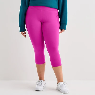 Xersion EverUltra™ Womens High Rise 23" Plus Cropped Legging