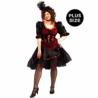 Womens Salon Girl 4-pc. Costume