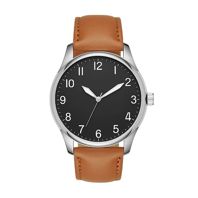 Mens Brown Strap Watch Fmdjo124