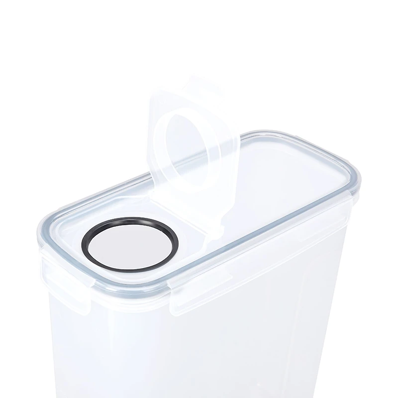 Home Expressions Acrylic 6.6 Qt Cereal Food Container