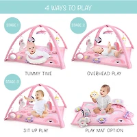 The Peanutshell Rainbow Paradise Baby Activity Center