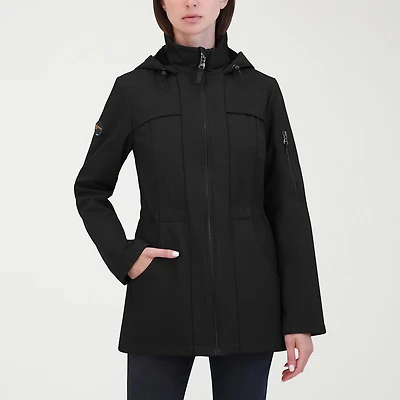 Hfx Womens Hooded Easy-on + Easy-off Lightweight Puffer Anorak