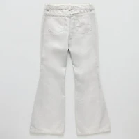 Thereabouts Little & Big Kid Girls Adaptive Adjustable Waist Flare Leg Jean