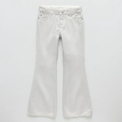 Thereabouts Little & Big Kid Girls Adaptive Adjustable Waist Flare Leg Jean