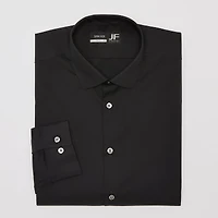 J. Ferrar Ultra Comfort Mens Regular Fit Stretch Fabric Wrinkle Free Long Sleeve Dress Shirt