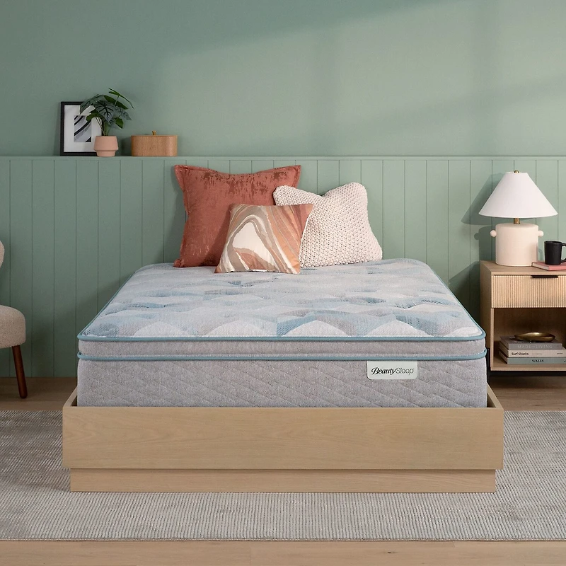 BeautySleep Dream Weaver 14.25" Ultra Plush Pillow Top - Mattress + Box Spring