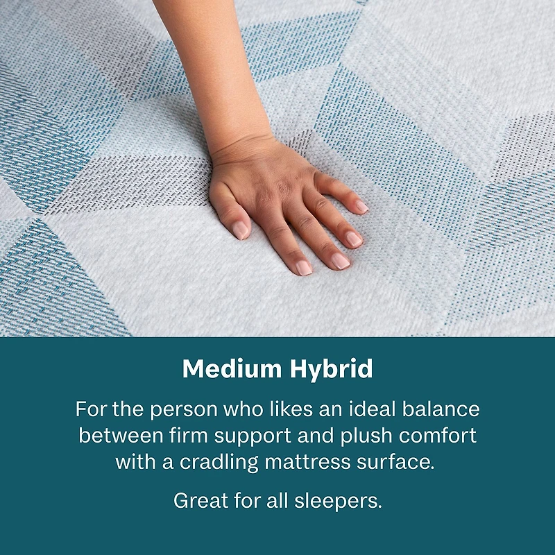 BeautySleep Dream Weaver 11.5" Medium Tight Top - Mattress + Box Spring