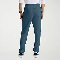 Skechers Skp718 Compass 5-Pocket Elastic Waistband Straight Leg Mens Stretch Fabric Moisture Wicking Scrub Pant