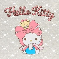 Womens Juniors Crew Neck Short Sleeve Regular Fit Hello Kitty Graphic T-Shirt