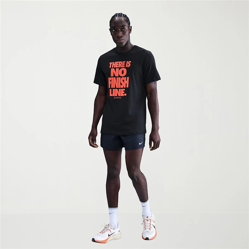 Nike Just Do It Mens Crew Neck Short Sleeve Regular Fit Graphic T-Shirt