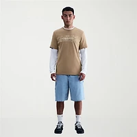 Nike Just Do It Mens Crew Neck Short Sleeve Regular Fit Graphic T-Shirt
