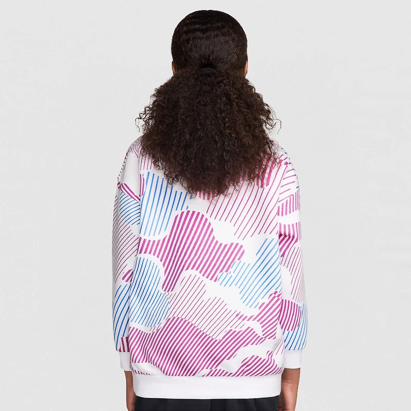 Nike Club Big Kid Girls Crew Neck Long Sleeve Sweatshirt