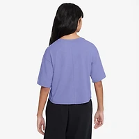 Nike One Big Kid Girls Crew Neck Short Sleeve Active T-Shirt